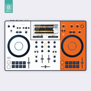 Skin adesivo personalizzazione controller dj AlphaTheta Omnis-Duo