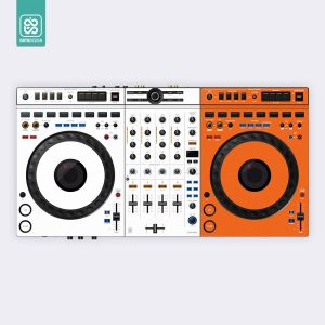 Skin adesivo personalizzazione controller dj AlphaTheta DDJ-GRV6